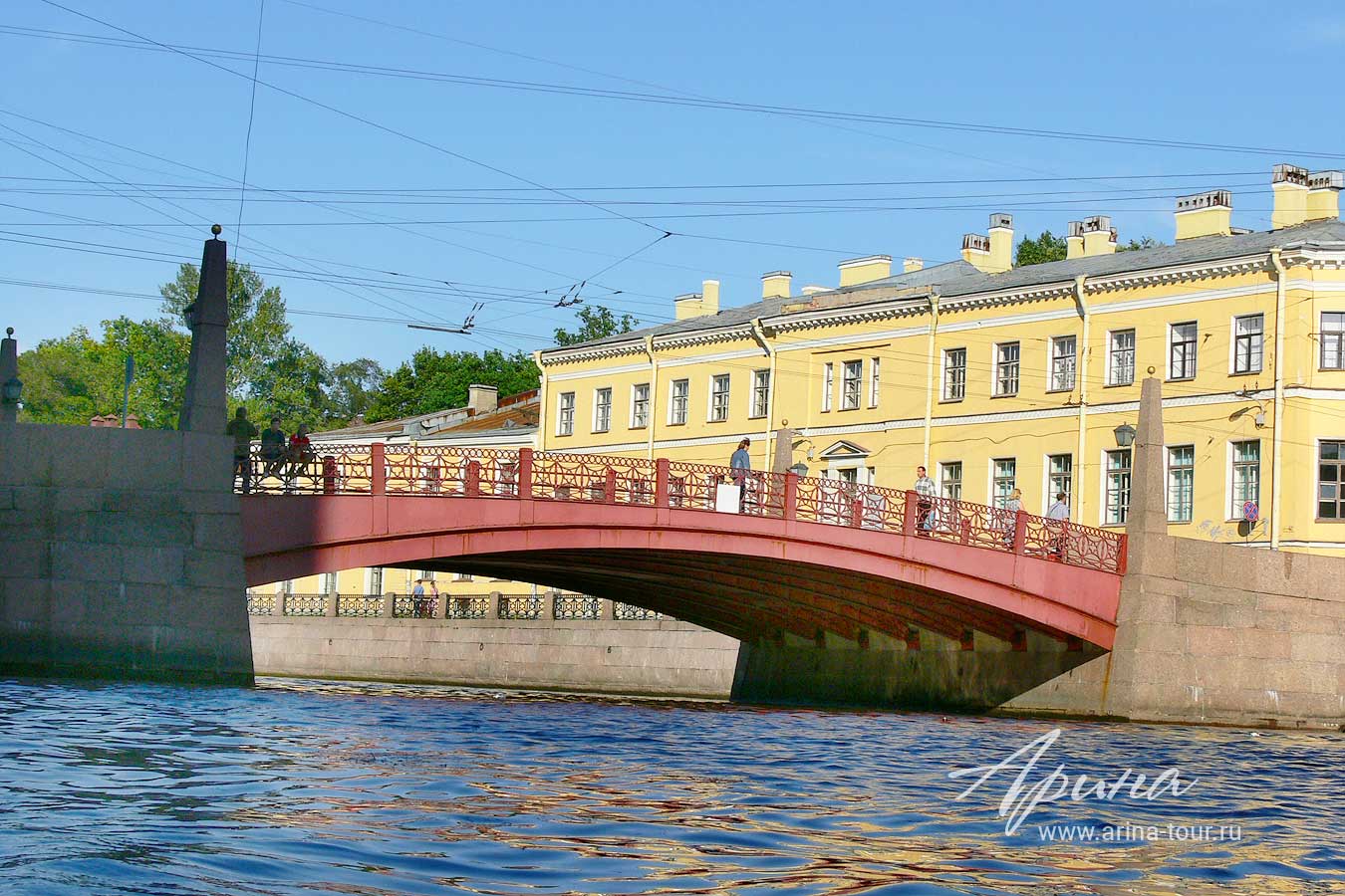 Красный мост, Петербург