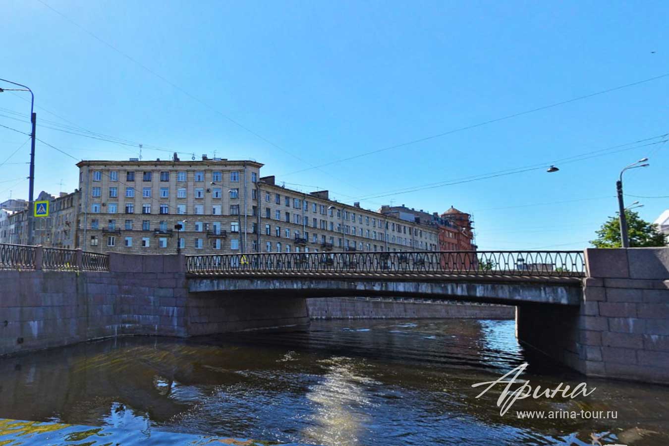 Геслеровский мост Петербург