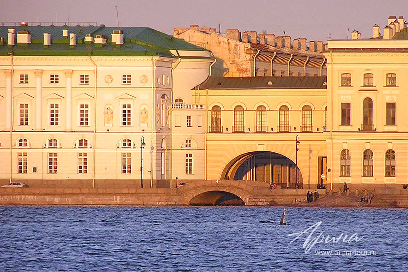 Эрмитажный мост Петербург