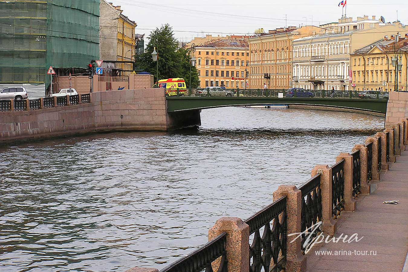 Фонарный мост, Петербург