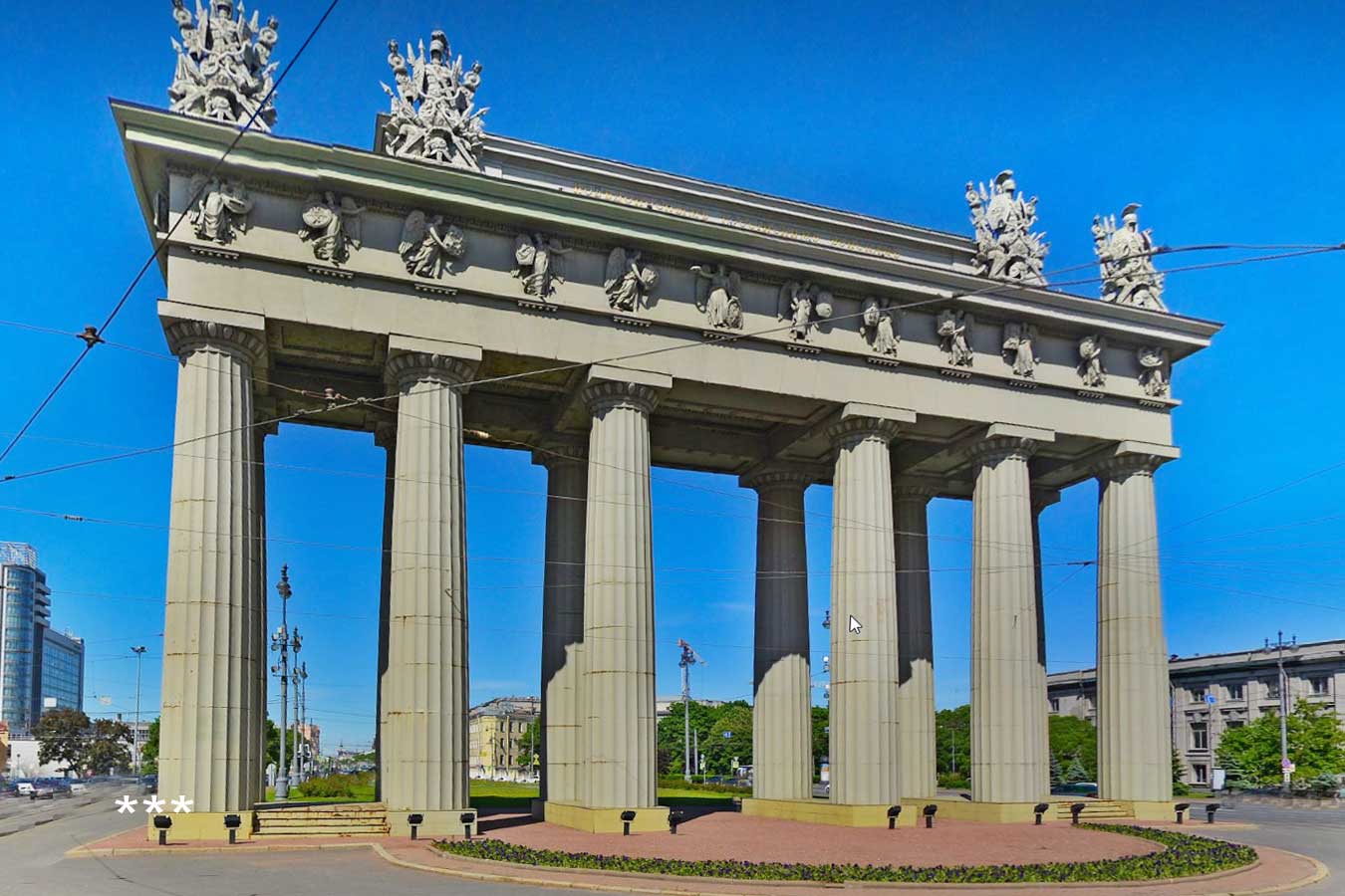 Триумфальная арка на Московском 