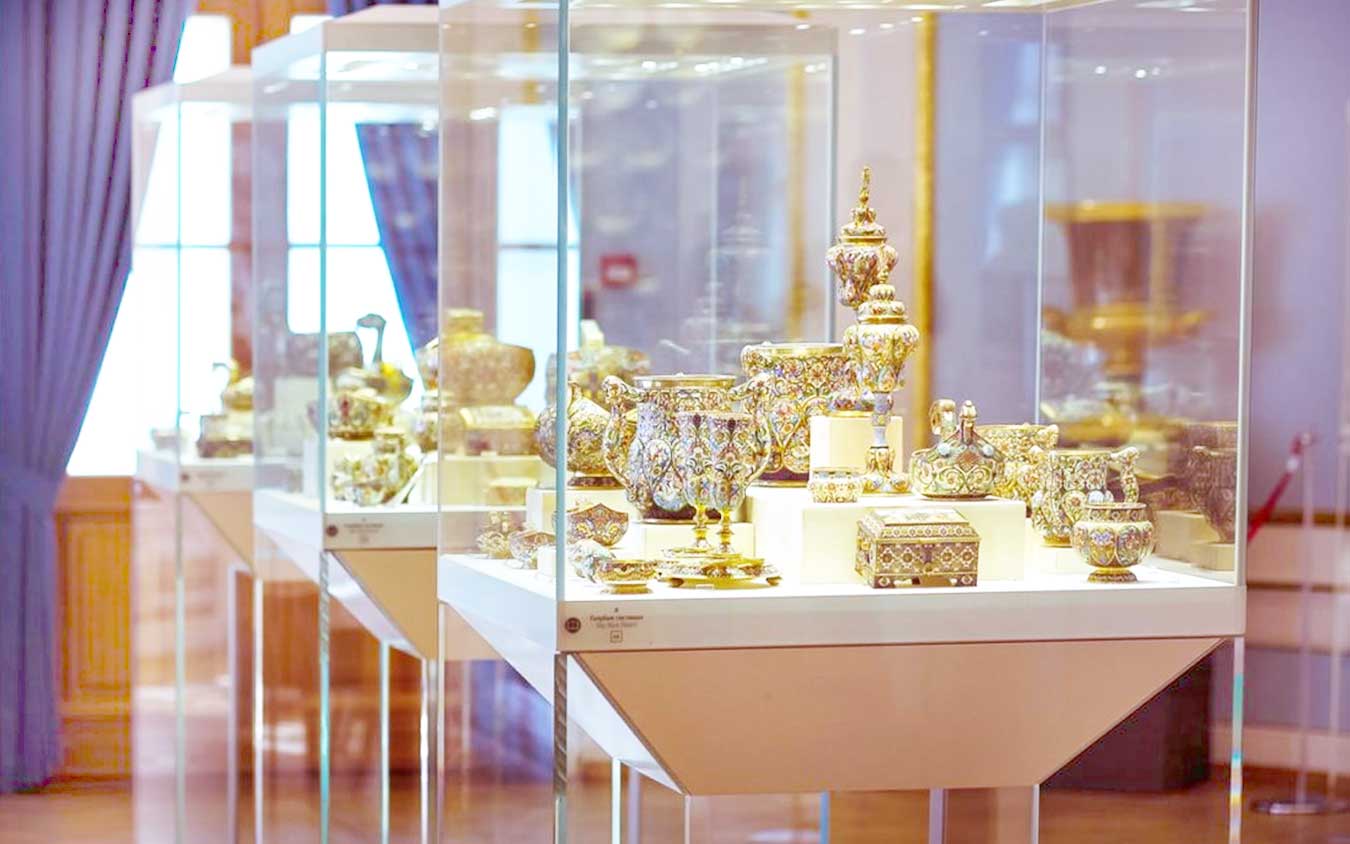 Золотая гостиная музей Фаберже