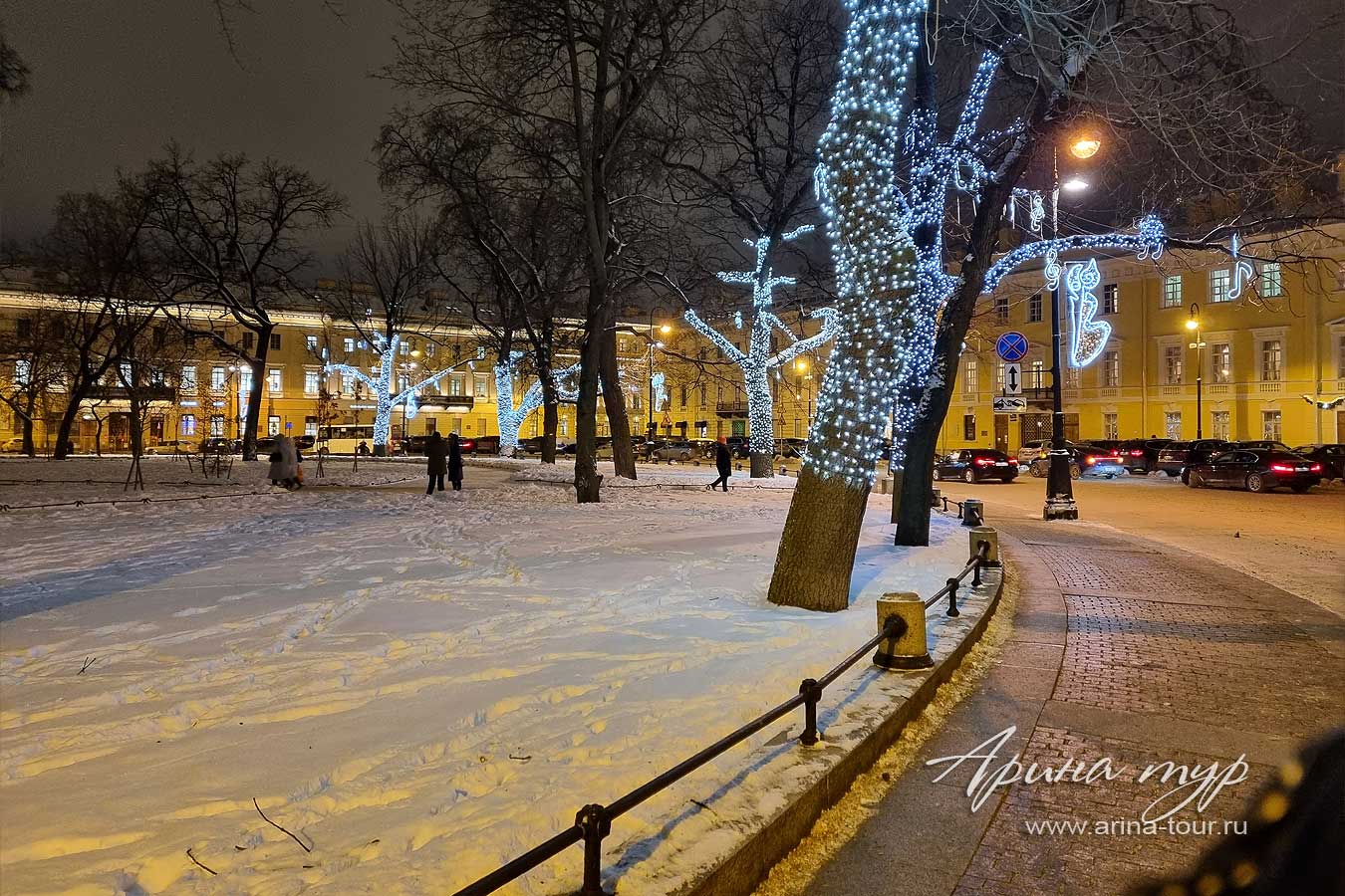 Зимняя сказка в Петербурге 